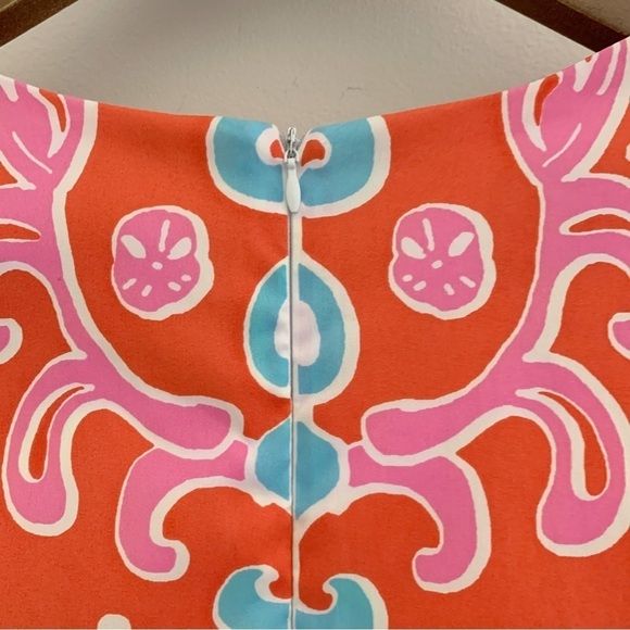 Barbara Gerwit Shell Print Shift Dress - Picture 4 of 8